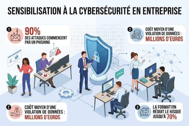 sensibilisation cybersécurité entreprise